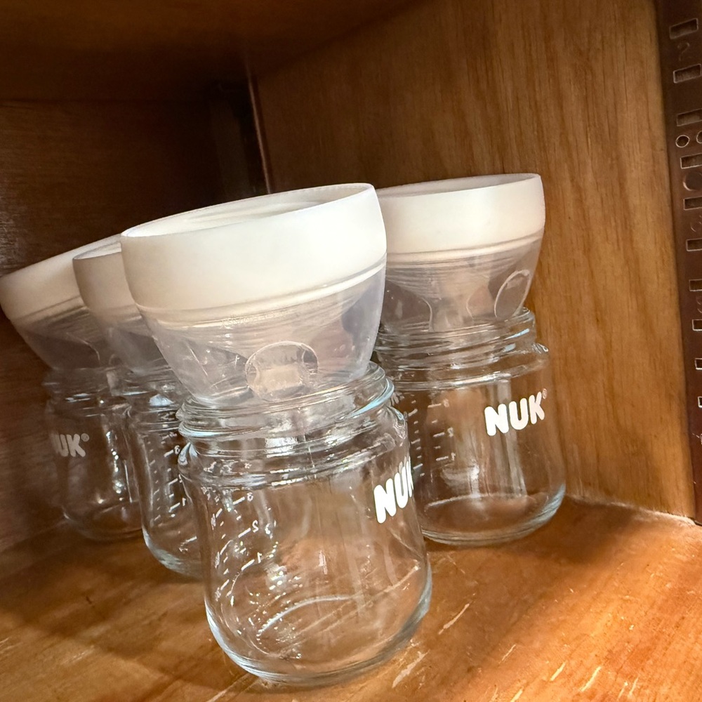 Nuk Simply Natural Glass bottles